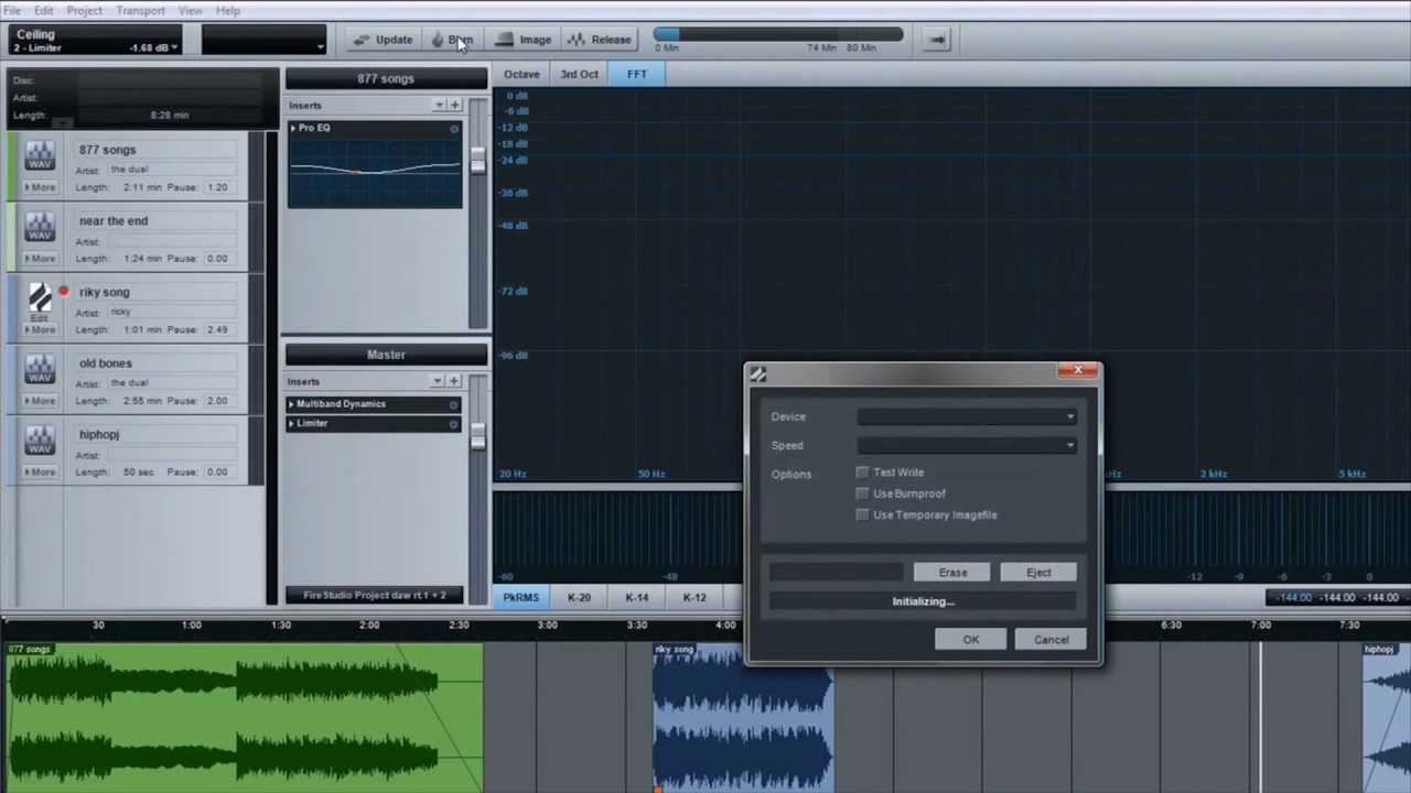 studio one recording software