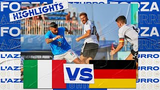 Highlights: Italia-Germania 5-4 - Beach Soccer (3 settembre 2022)
