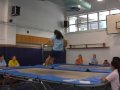 trampolining swivel hips
