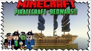 Minecraft - PIRATECRAFT Bedwars mit Cam + GommeHD, ViceVice & BarnLP