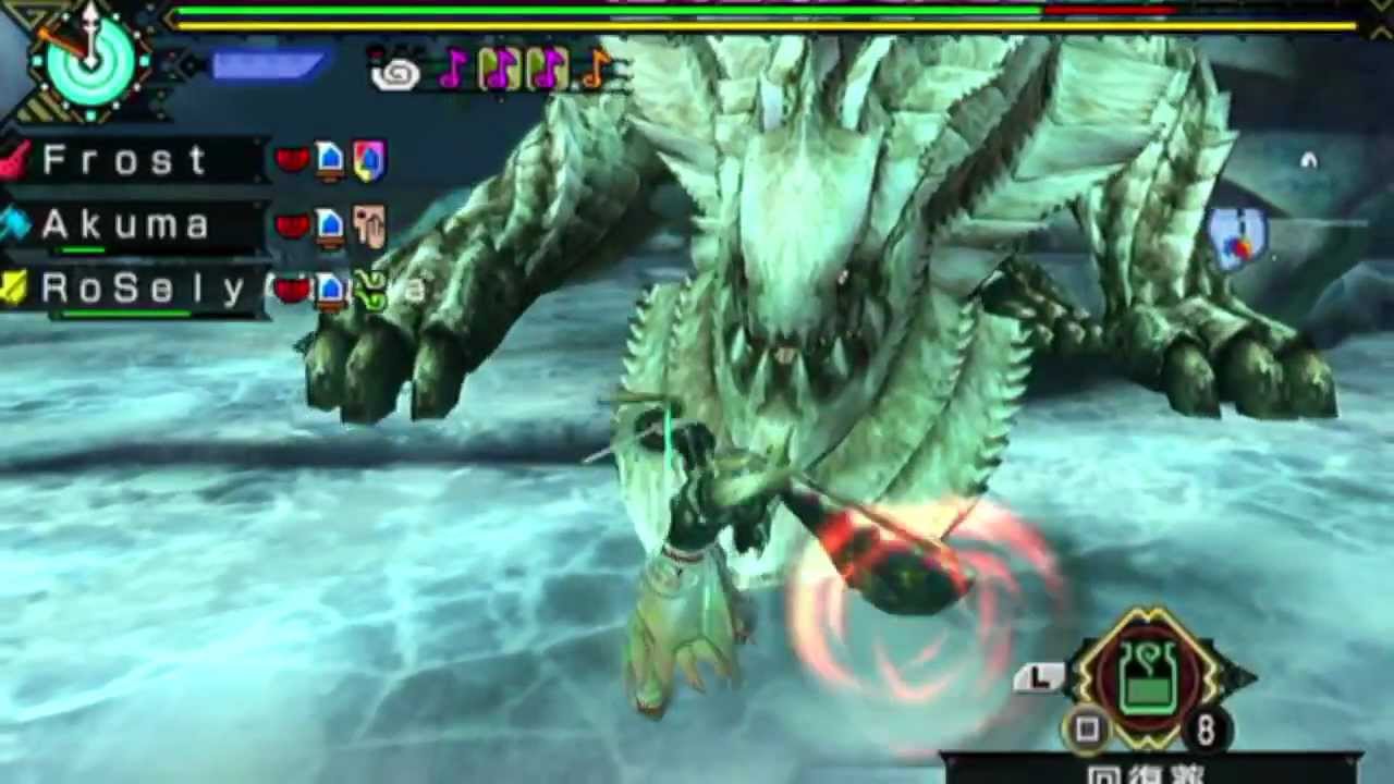 Monster Hunter Portable 3rd HD: Ukanlos - YouTube