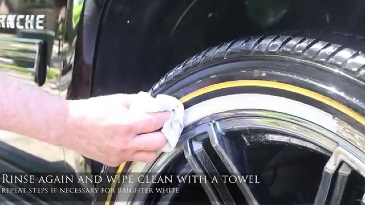 HOW TO CLEAN YOUR VOGUE WHITE WALL TIRES YouTube