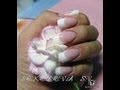 Френч белым гелем Френч белым гелем