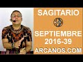 Video Horscopo Semanal SAGITARIO  del 18 al 24 Septiembre 2016 (Semana 2016-39) (Lectura del Tarot)