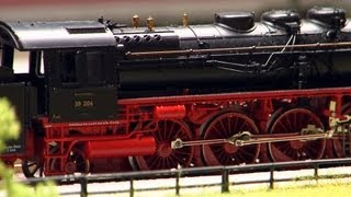 Eine der größten Spur H0 Anlagen der Welt in der Modellbahn Wiehe