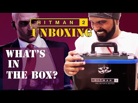 HITMAN 2 COLLECTOR'S EDITION UNBOXING | PS4 PRO | FUNNY | HINDI | INDIAN GAMING CHANNEL