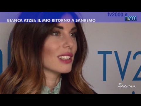 Sanremo 2017: Bianca Atzei, il mio ritorno al Festival