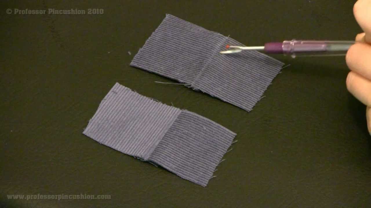 How to Sew With Nap Fabric YouTube