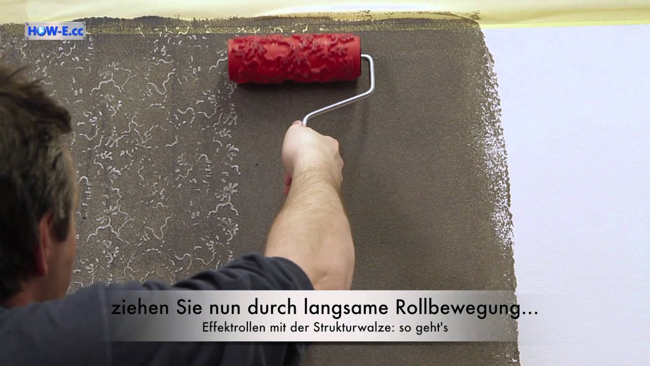Wandmuster streichen – sehremini