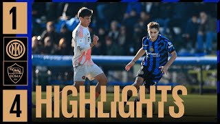 PASSA LA ROMA CONTRO I NERAZZURRI | INTER 1-4 ROMA | HIGHLIGHTS UNDER 20 | PRIMAVERA 1 2024/25 ⚽⚫🔵?