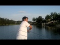 鱸魚假餌示範 bass lure fishing