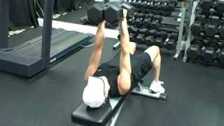 Triceps supino c/ dumbbell