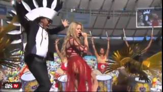 Lo mejor de La Ceremonia De Clausura Brasil 2014 HD (Shakira Lalala - Santana - Dar Un Jeito)