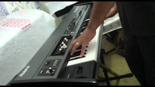 ROLAND VR-700 DEMO NA CLASSIC KEYBOARDS - YouTube