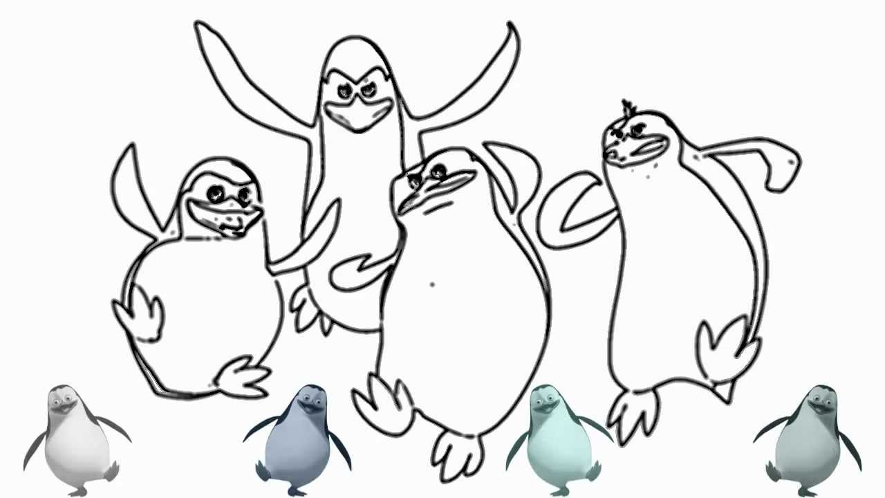 The Penguins of Madagascar How to Draw The Penguins of Madagascar