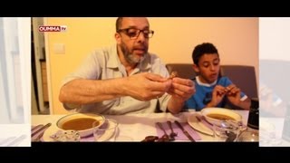 Reportage sur  l'iftar au sein d' une famille musulmane