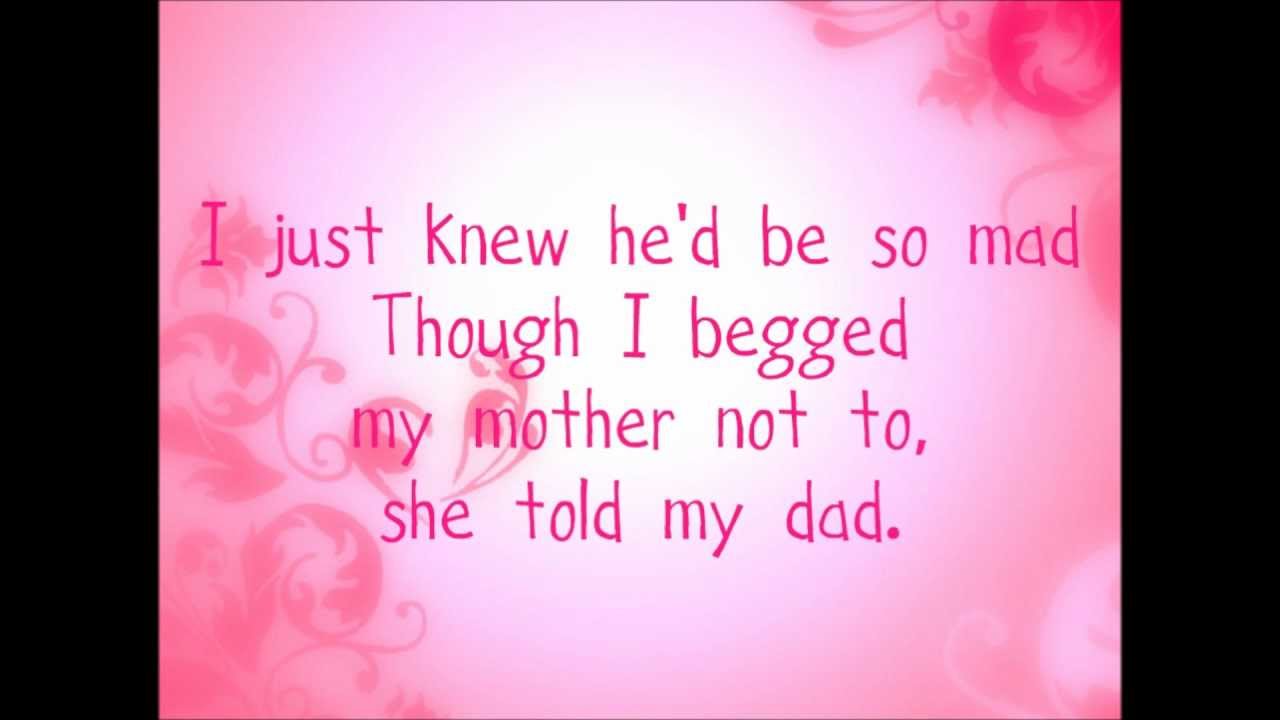 You'll Always Be My Baby -- Sara Evans (lyrics) - YouTube