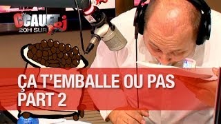 Des crevettes dégueux, un sandwich sous plastique pour l'équipe ! - Part2- C'Cauet sur NRJ