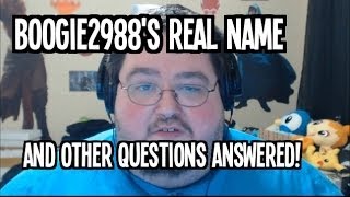 Boogie2988's Voice and Real Name FAQ