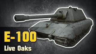 WoT - E-100 - Gold "noob" & sidescraping / Goldový "noob" a úhlování se