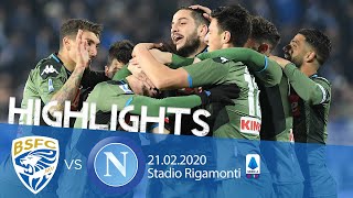 Highlights Serie A - Brescia vs Napoli 1-2
