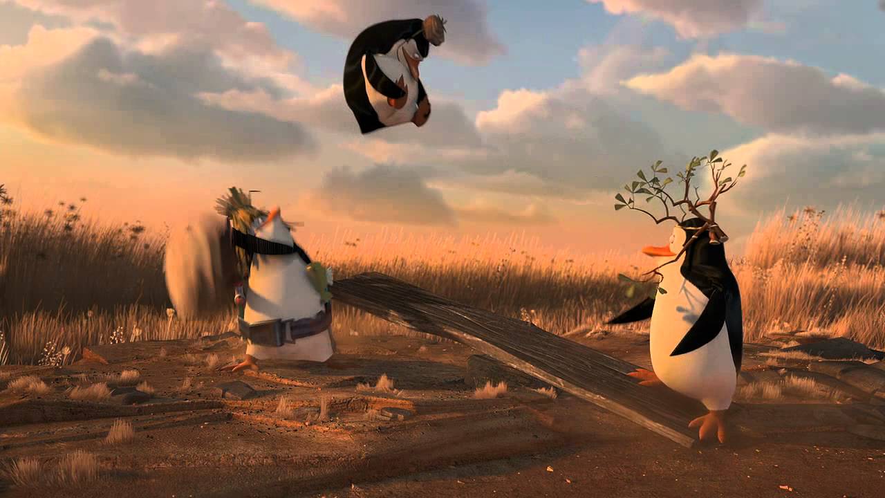Madagascar Penguins Best and funniest Team work - YouTube