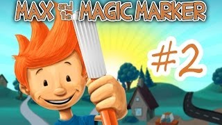 『Max & the Magic Marker #2 』大畫家的設計