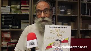 Valeriano Belmonte crea el primer cómic de la historia al Rey de España, Felipe VI