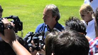 Andrea Della Valle parla di Ljajic - Moena 02-08-2013