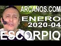 Video Horscopo Semanal ESCORPIO  del 19 al 25 Enero 2020 (Semana 2020-04) (Lectura del Tarot)