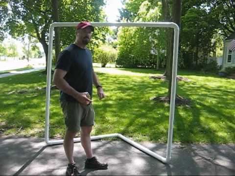 Diy Lacrosse Goal | how to make a lacrosse goal for 30 youtube Diy Lacrosse Goal | how to make a lacrosse goal for 30 youtube