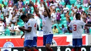 Bahia 1 X 0 Serrano. Gol de Fahel (29/3/2014)