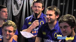 Otago Rugby 2013 Season Launch pt.2 Back-chat with Breeny