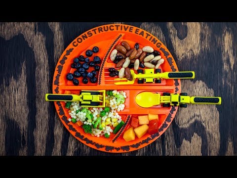 Constructive Eating - Function and Play Dinnerware Constructive Eating - Function and Play Dinnerware