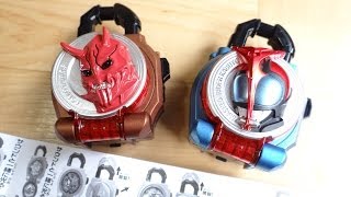 モモタロス & カブト ガシャポン カプセルロックシード08 全4種 レビュー！仮面ライダー鎧武(ガイム) LEDVer