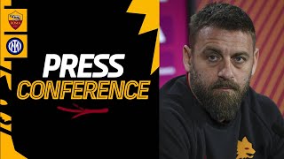 🟨? LIVE🟥?? La conferenza stampa di Daniele De Rossi alla vigilia di Roma-Inter