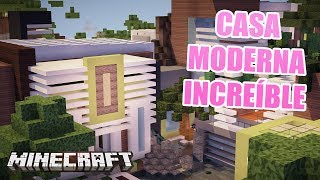 MINECRAFT: LA CASA MODERNA INCREÍBLE | CASAS DE SUSCRIPTORES