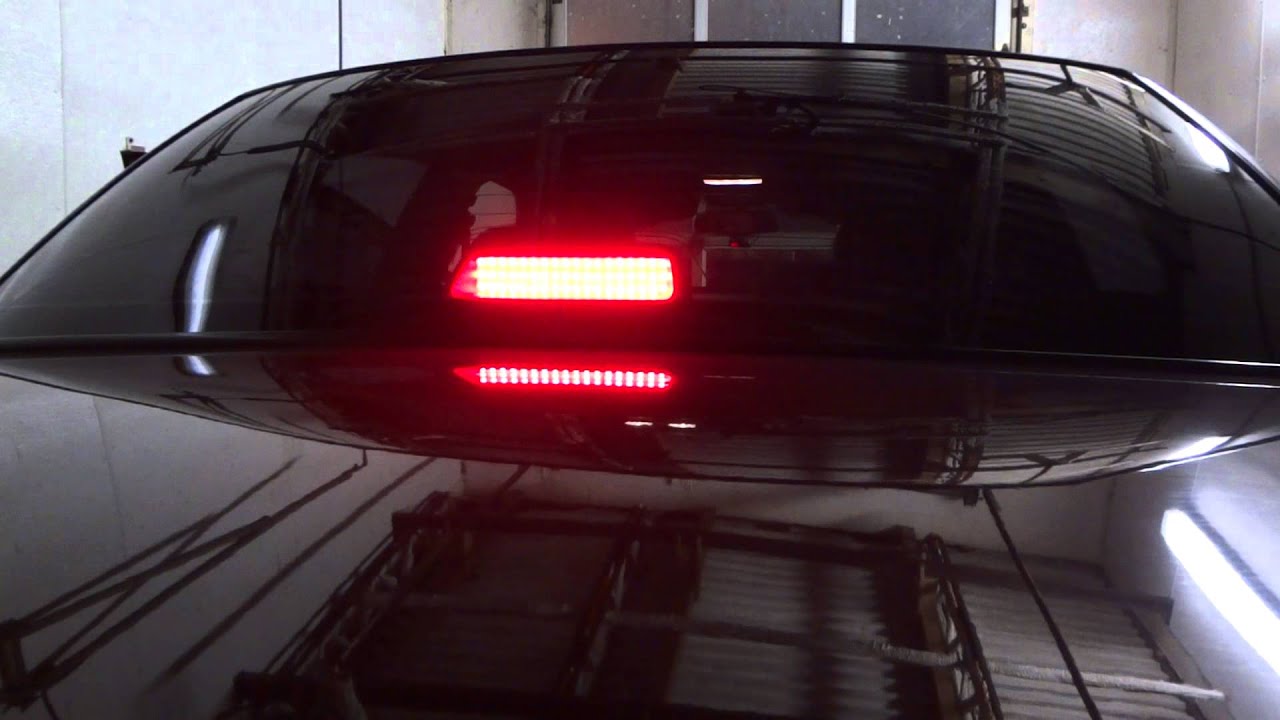 Custom LED Brake Light on Crown Victoria YouTube