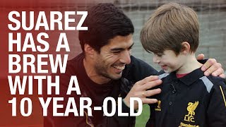 Luis Suarez as you've never seen him before