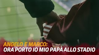 🏟️? "ORA PORTO IO MIO PAÀÀ ALLO STADIO" | LA STORIA DI ANGELO E MARCO💛?❤️??
