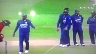 Controversial run-out Jos butler England VSL 2014