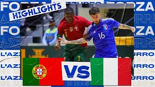 Highlights: Portogallo-Italia 1-0 | Futsal | Amichevole