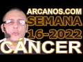 Video Horscopo Semanal CNCER  del 10 al 16 Abril 2022 (Semana 2022-16) (Lectura del Tarot)