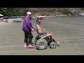 Wheelchair accessible beach, Hua Hin, Thailand