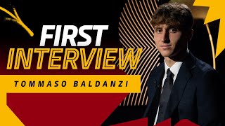 🐺? BENVENUTO TOMMASO! | LA PRIMA INTERVISTA DI BALDANZI IN GIALLOROSSO!🟨🟥???