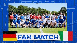 Germania-Italia: gol e fair play nel Fan Match a Mönchengladbach