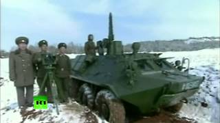 Военные учения КНДР (северокорейское телевидение)
