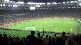 Eles não podem nos calar !  Torcida Protesta no Maracanã  (Espanha 10 x 0 Taiti) Vídeo Original