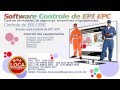 Programa Controle de EPI EPC  - youtube