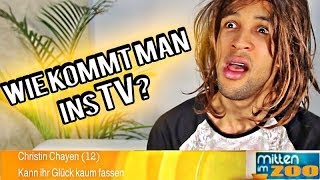 WIE MAN INS FERNSEHEN KOMMT!